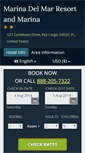 Mobile Screenshot of marinadelmarresort-keylargo.com